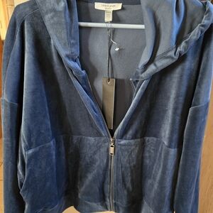 Cable & Gauge Blue Velvet Women's Jacket